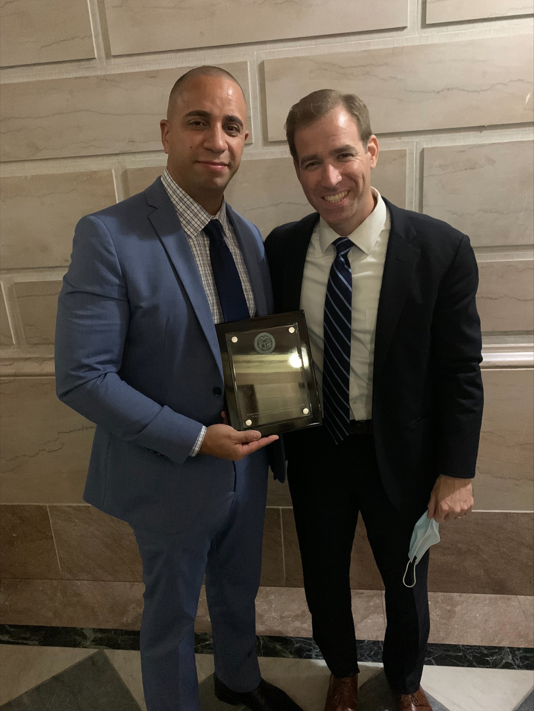 Hillyer's Noel Casiano Honored by the City of Hartford